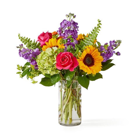Vibrant Greetings Bouquet - Deluxe