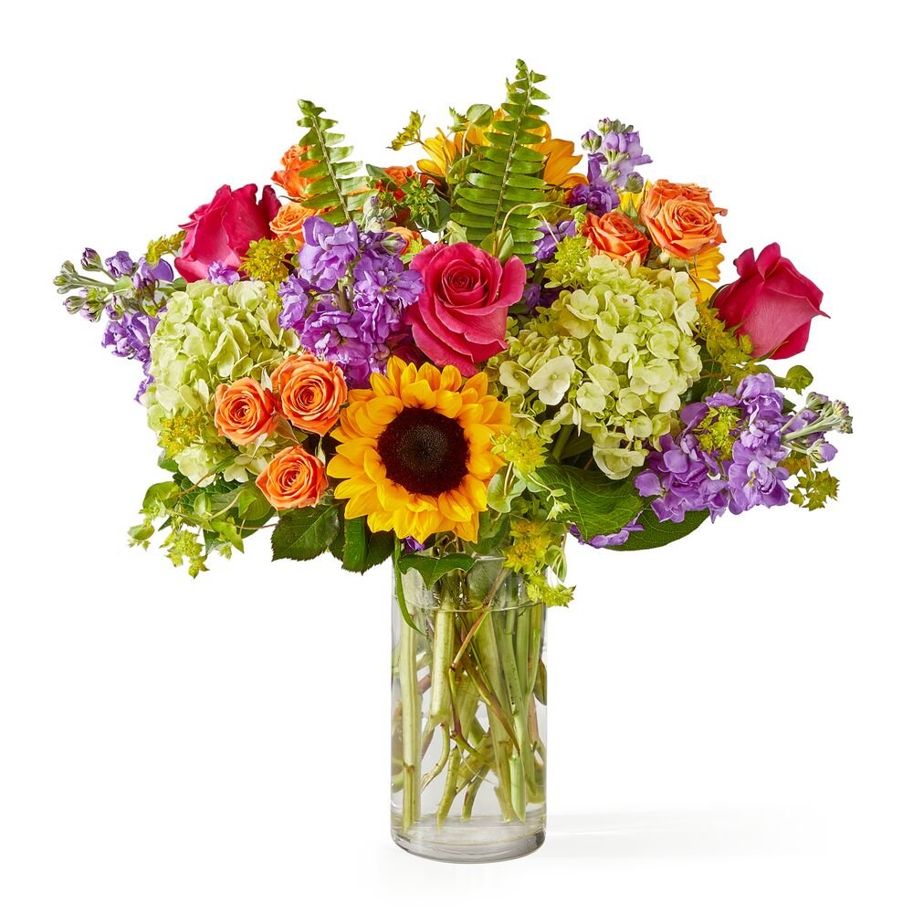 Vibrant Greetings Bouquet - Premium