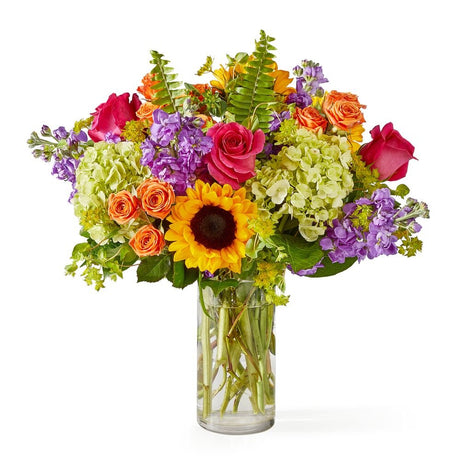 Vibrant Greetings Bouquet - Premium