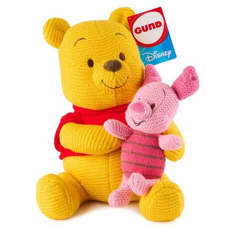 Winnie the Pooh and Piglet Knit Disney Plush