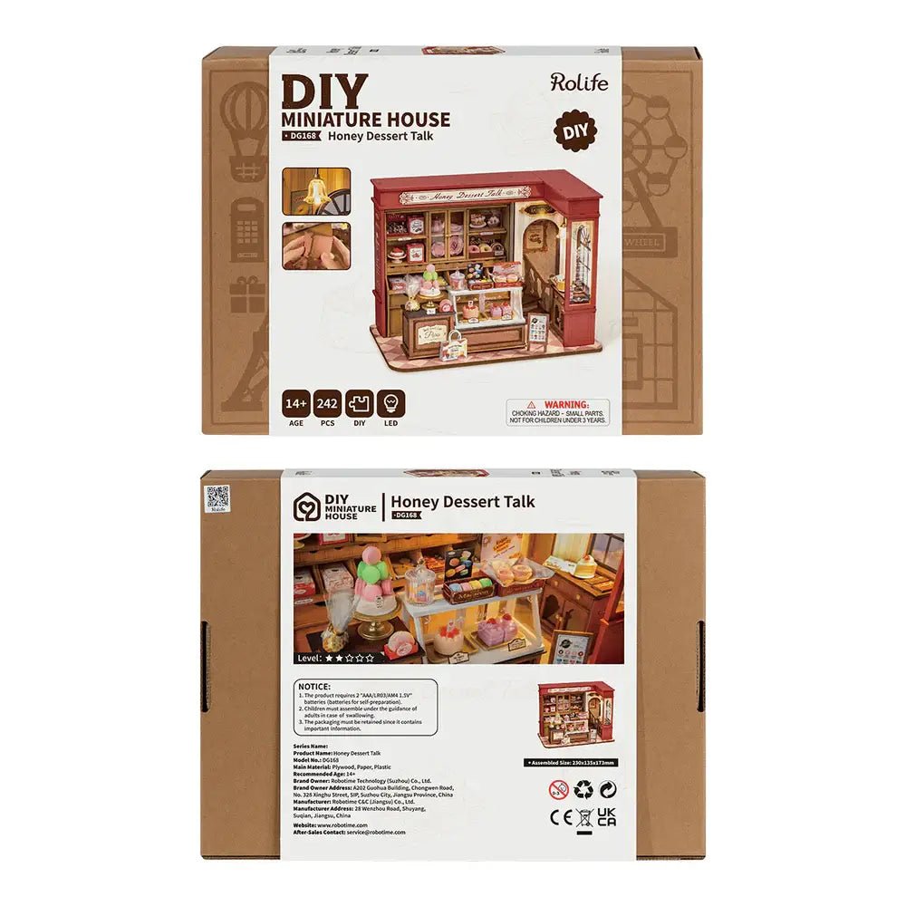 Honey Dessert Talk DIY Miniature Kit