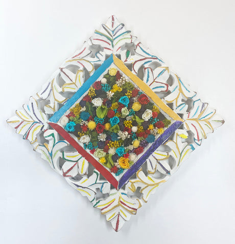 Jade Garden Forever Flowers Wall Art