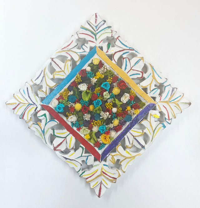 Jade Garden Forever Flowers Wall Art