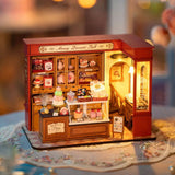 Lit French bakery puzzle kit