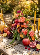 Thanksgiving Centerpiece for outdoor table