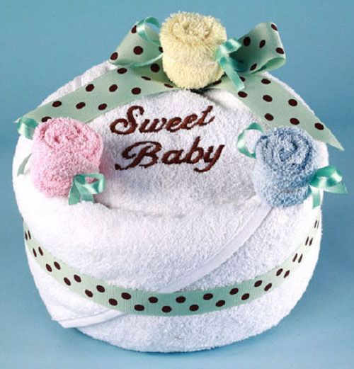 Sweet Baby Towel Cake