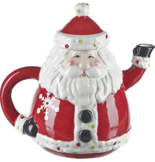 Sweet Santa Teapot