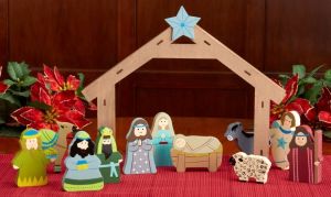 12 Piece Children's Nativity Set