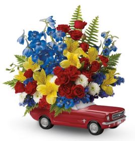 1965 Ford Mustang Flower Bouquet