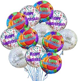 Anniversary Mylar Balloon Bouquet