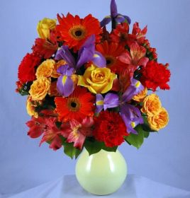 Bright Wrapped Bouquet
