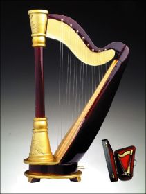 Harp with Case