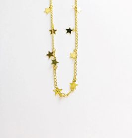 Boho Style Star Coin Necklace 