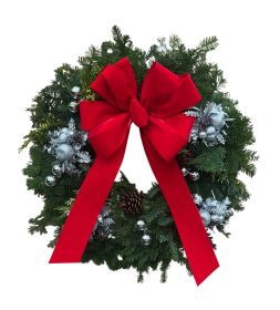 Holiday Tidings Door Wreath