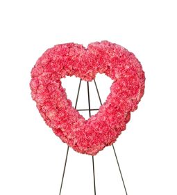 Pink Carnation Heart
