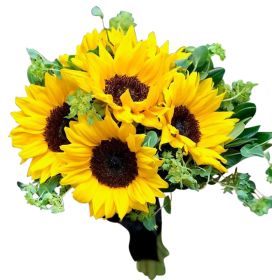 Rustic Sunflower Clutch Bouquet
