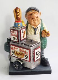 Warren Stratford Figurine- Hotdog Vendor 