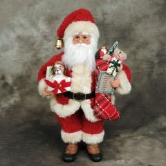 Christmas Surprise Santa bearing gifts