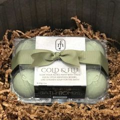 Cold and Flu Bath Bombs