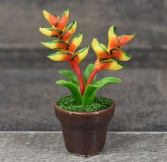 Handmade Mini Heliconia in Pot