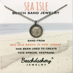 Sea Isle City, NJ Beach Sand- Necklace