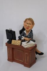 Warren Stratford Figurine- Lady Boss 