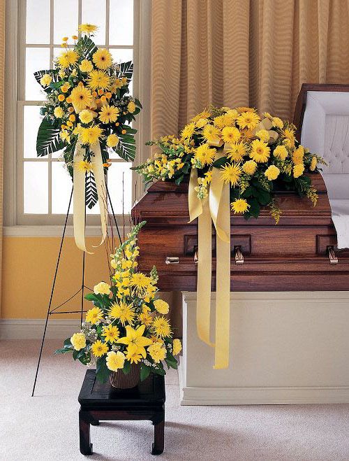 Funeral flower package J