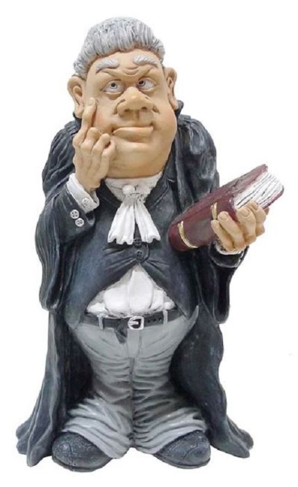 Lawyer figure by Warren Stratford