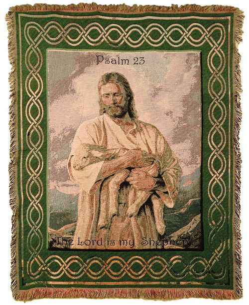 Psalm 23 Sympathy Throw Blanket for bereavement