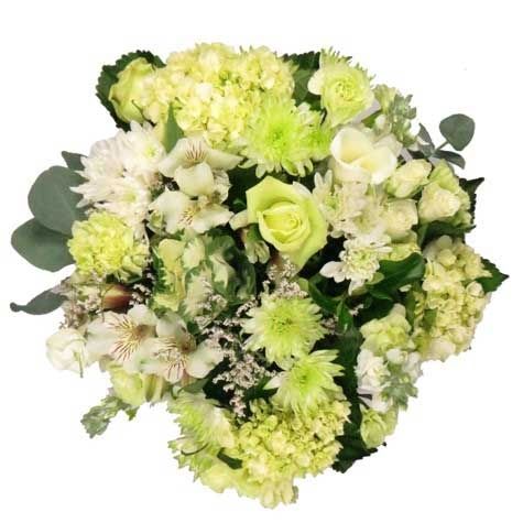 White Feel Special Bouquet Exquisite