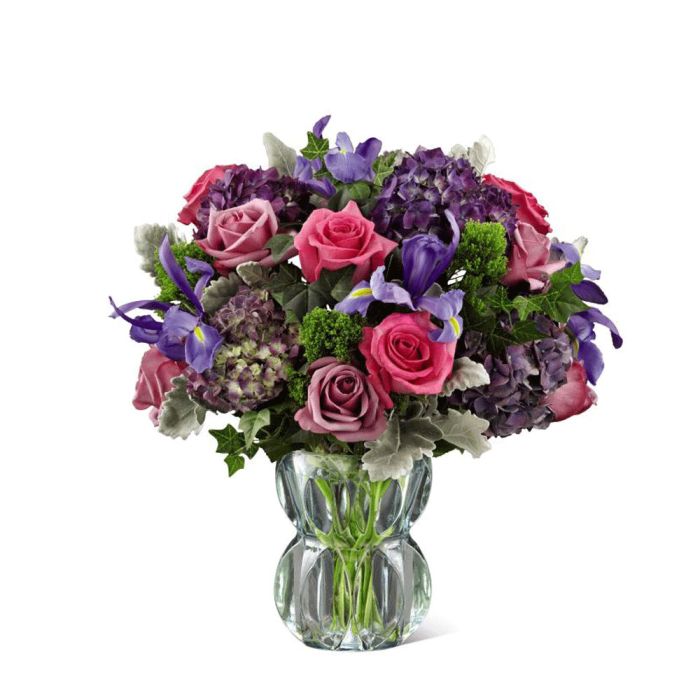Lavender Luxe Bouquet of purple and lavender flowers Standard