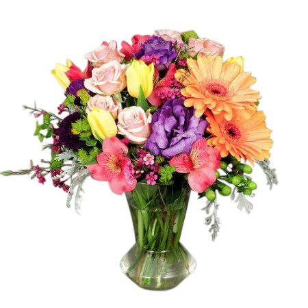 Spring Joy Bouquet of vibrant premium flowers