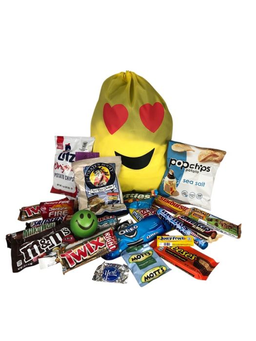 Sweet smiles junk food and candy gift