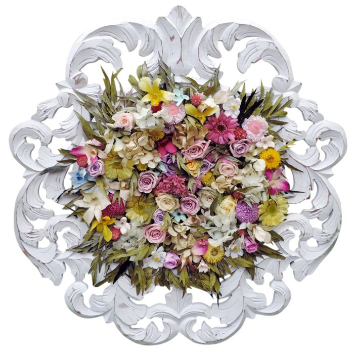 Victorian Blooms Forever Flower Wall Art