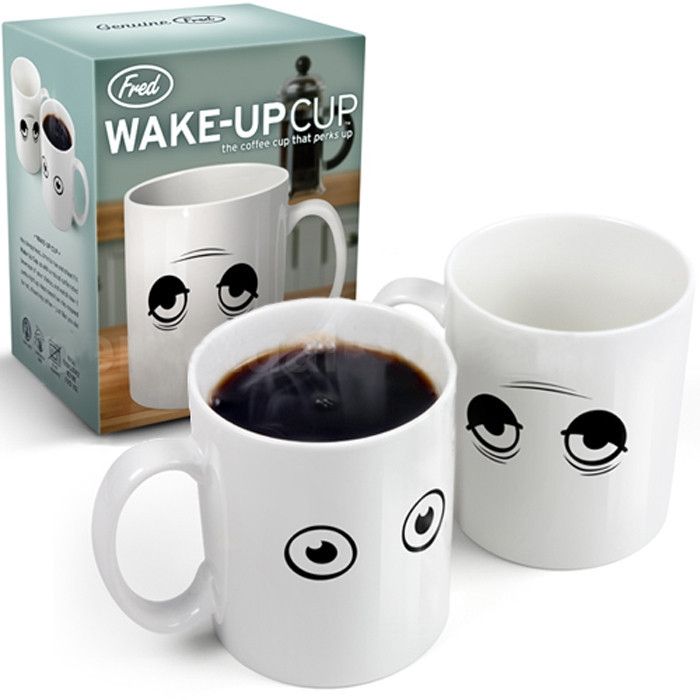 Fred WAKE-UP CUP Heat-Sensitive Color Changing Mug WAKEUP 