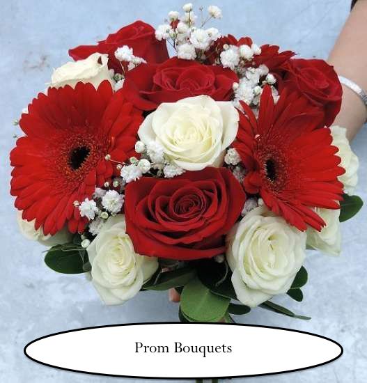 Prom, bridal, formal bouquet flowers